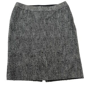 Lane Bryant Wool Blend Tweed Pencil Skirt Lined Pencil Career Women's Size 14